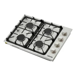 VEVOR Gas Cooktop, 30 inch 4 Burners Gas Stove Top, Max 48000BTU Built-in Stainless Steel Stove Top LPG/NG Convertible Dual Fuel Cooktop Stoves with Sealed Burner for Sear, Stew, Boil, Stir-Fry