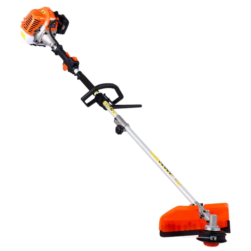 VEVOR Gas Hedge Trimmer, 2 Cycle Gas Power Handheld Hedge Trimmer, 4-in-1 26cc Weed Eater with Protective Gear Set, Includes Hedge and String Trimmer, Edger, Brush Cutter, for Trimming Shrubs & Bushes