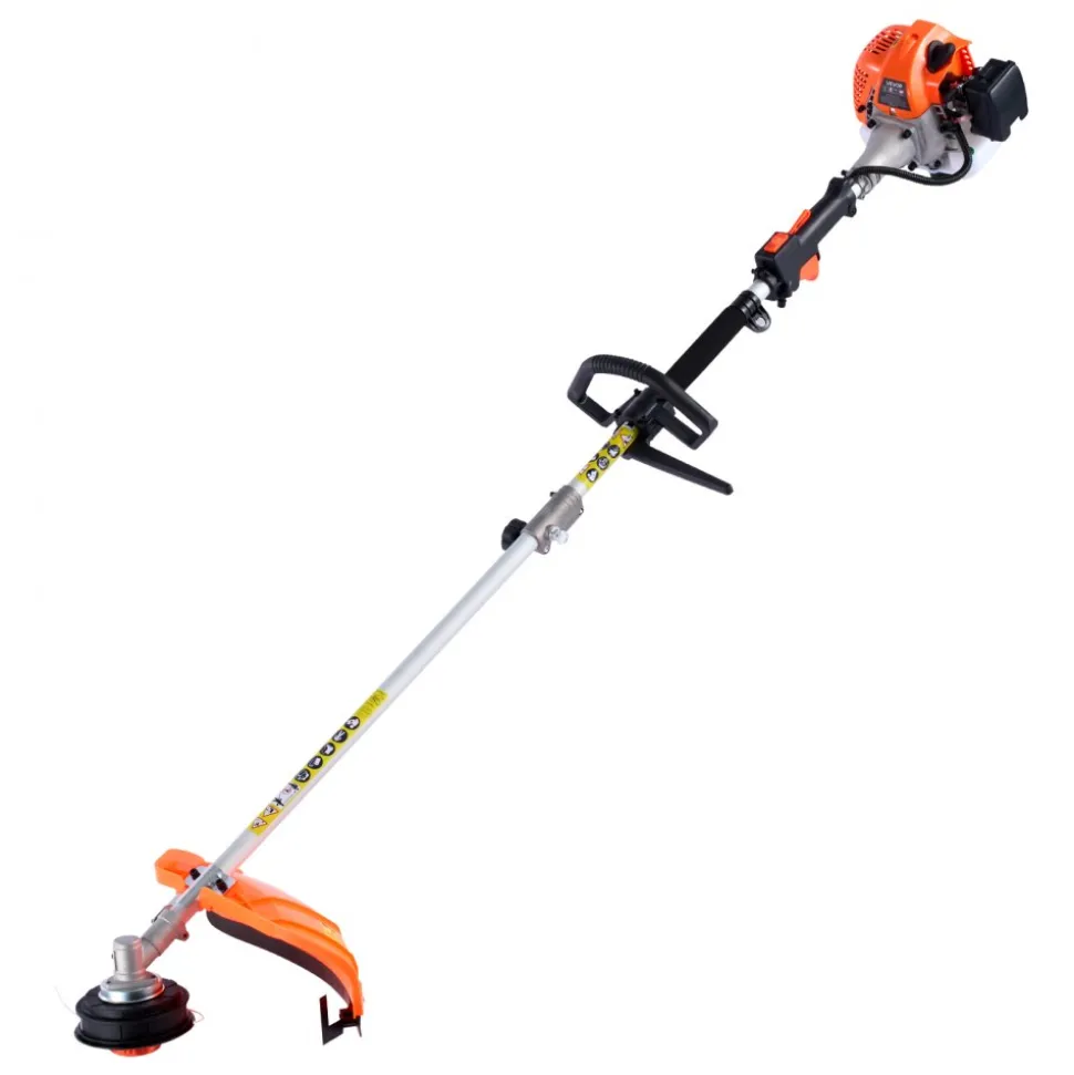 VEVOR Gas Hedge Trimmer, 2 Cycle Gas Power Handheld Hedge Trimmer, 4-in-1 26cc Weed Eater with Protective Gear Set, Includes Hedge and String Trimmer, Edger, Brush Cutter, for Trimming Shrubs & Bushes