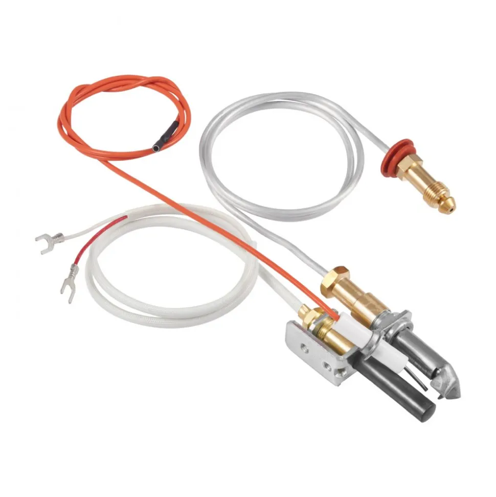 VEVOR Gas Pilot Assembly, OE 446-512A, HSRV 446-512A, SRV 446-512A Fireplace Gas Pilot Assembly Kit, Natural Gas Ignition Replacement, Compatible with Heat & Glo, Heatilator, Lennox, Regency Models
