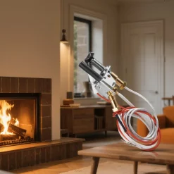 VEVOR Gas Pilot Assembly, OE 446-512A, HSRV 446-512A, SRV 446-512A Fireplace Gas Pilot Assembly Kit, Natural Gas Ignition Replacement, Compatible with Heat & Glo, Heatilator, Lennox, Regency Models