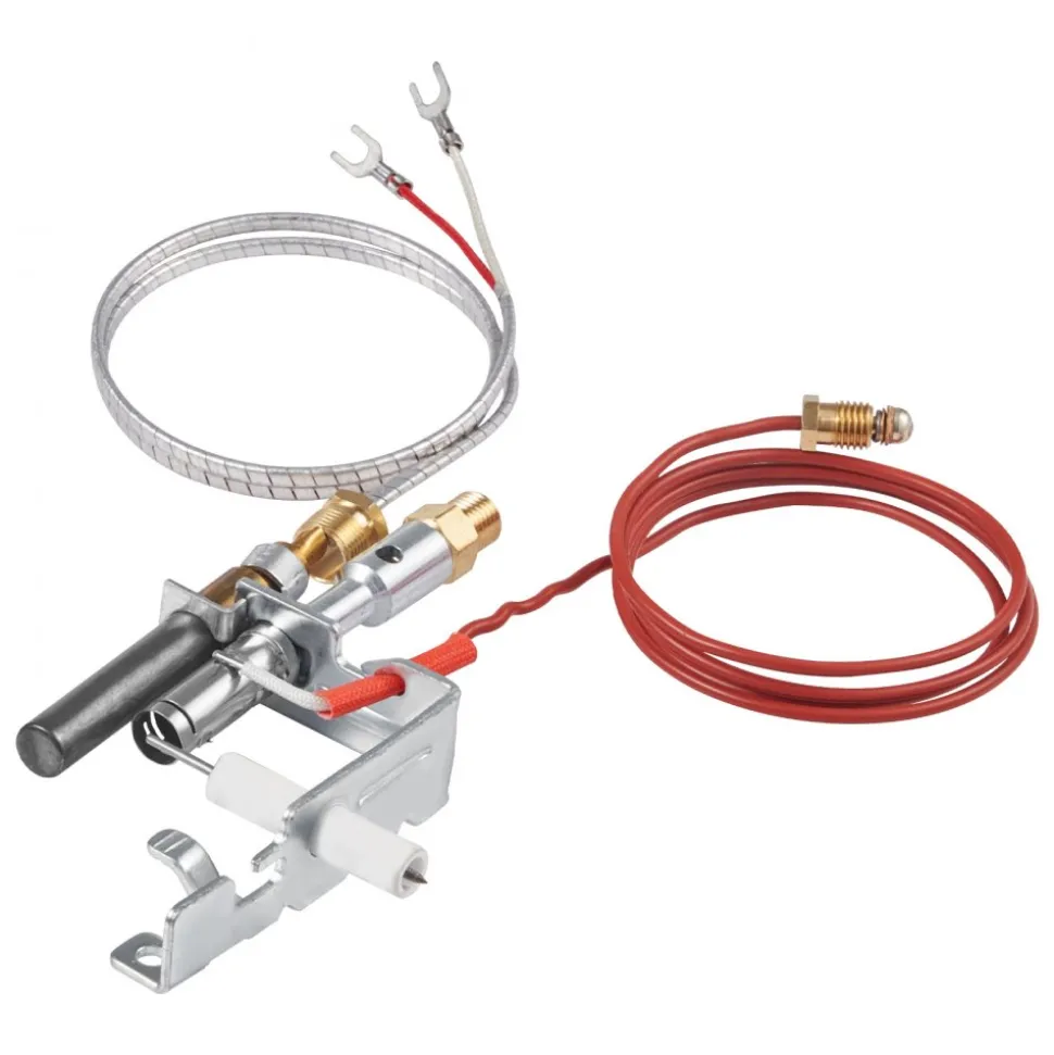 VEVOR Gas Pilot Assembly, OE 14D0477, LPG8404, SRV14D0477 Fireplace Gas Pilot Assembly Kit, LPG Ignition Replacement, Compatible with Lexington Forge, Majestic, Martin, Monessen Models