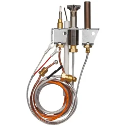 VEVOR Gas Pilot Assembly, OE 4021-732, 25660 Fireplace Gas Pilot Assembly, Natural Gas Ignition Replacement with Pilot Tube, Thermocouple, Thermopile, Wires, Compatible with Heatilator Models