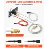 VEVOR Gas Pilot Assembly, OE 2090-012, 2198-012, SRV2090-012 Fireplace Gas Pilot Assembly, Natural Gas Ignition Replacement, Fit Heatilator, Heat & Glo, Quadra-Fire, Outdoor Lifestyles, Majestic