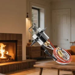 VEVOR Gas Pilot Assembly, OE 2090-012, 2198-012, SRV2090-012 Fireplace Gas Pilot Assembly, Natural Gas Ignition Replacement, Fit Heatilator, Heat & Glo, Quadra-Fire, Outdoor Lifestyles, Majestic