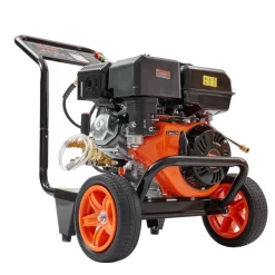 VEVOR Gas Pressure Washer, 4400 PSI 4.0 GPM, Gas Powered Pressure Washer with Copper Pump, Spray Gun and Extension Wand, 5 Quick Connect Nozzles, for Cleaning Cars, Homes, Driveways, Patios