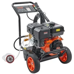 VEVOR Gas Pressure Washer, 4400 PSI 4.0 GPM, Gas Powered Pressure Washer with Copper Pump, Spray Gun and Extension Wand, 5 Quick Connect Nozzles, for Cleaning Cars, Homes, Driveways, Patios