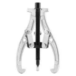 VEVOR Gear Puller Set, 3 in/4 in/6 in/8 in 3 Jaw Bearing Puller with Reversible Jaws, 2 Jaw/3 Jaw Pulley Puller Tool, 4 PCS Heavy Duty Bearing Puller Tool Kit for Pulley Gear Bearing Flywheel Removal