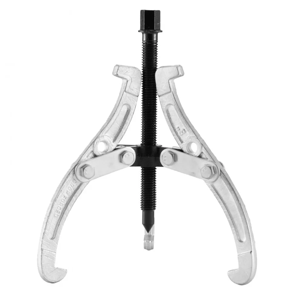 VEVOR Gear Puller Set, 3 in/4 in/6 in/8 in 3 Jaw Bearing Puller with Reversible Jaws, 2 Jaw/3 Jaw Pulley Puller Tool, 4 PCS Heavy Duty Bearing Puller Tool Kit for Pulley Gear Bearing Flywheel Removal