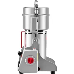 VEVOR 300g Electric Grain Mill Grinder, 1500W 28000RPM High Speed Spice Corn Dry Grinding Machine, Stainless Steel Pulverizer Powder Machine for Dried Grains Coffee Beans Spices Nuts (270° Swing Type)