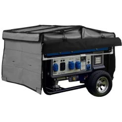 VEVOR Generator Cover, 34 x 26 x 21 Inch Waterproof Universal Generator Cover for Most Generators 3500-12000 Watt, Portable Generator Running Cover with Heavy Duty Thicken 420D Oxford Fabric, Grey