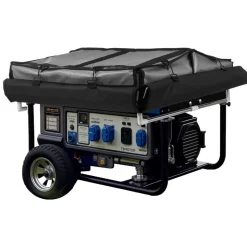 VEVOR Generator Cover, 34 x 26 x 21 Inch Waterproof Universal Generator Cover for Most Generators 3500-12000 Watt, Portable Generator Running Cover with Heavy Duty Thicken 420D Oxford Fabric, Grey