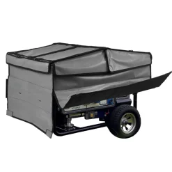 VEVOR Generator Cover, 34 x 26 x 21 Inch Waterproof Universal Generator Cover for Most Generators 3500-12000 Watt, Portable Generator Running Cover with Heavy Duty Thicken 420D Oxford Fabric, Grey