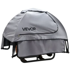 VEVOR Generator Cover, 36 x 26 x 26 Inch Waterproof  Generator Cover for Most Generators 70-108 Inches Perimeter, Portable Generator Running Cover with Heavy Duty Thicken Oxford Fabric, Grey