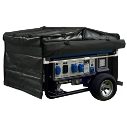 VEVOR Generator Cover, 34 x 26 x 21 Inch Waterproof Universal Generator Cover for Most Generators 3500-12000 Watt, Portable Generator Running Cover with Heavy Duty Thicken 420D Oxford Fabric, Black