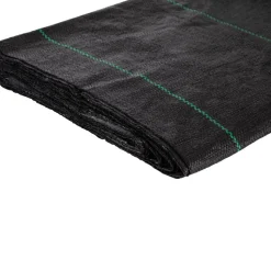 VEVOR Geotextile Fabric, 12.5 x 30 ft 3.5oz Woven PP Driveway Drain Cloth with 600lbs Tensile Strength, Heavy Duty Underlayment for Soil Stabilization, Landscaping, Weed Barrier, 12.5FT30FT-3.5OZ, Bla