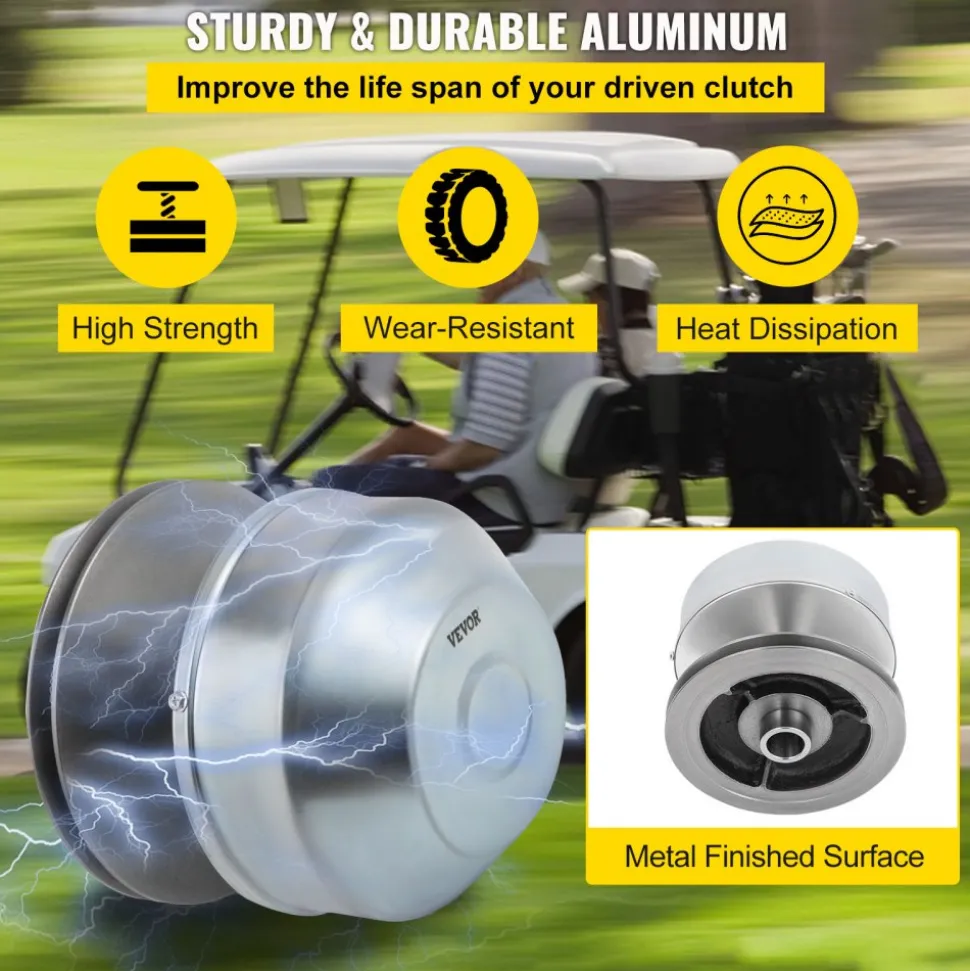 VEVOR G2-G22 Drive Clutch Compatible With Yamaha Golf Cart 1985+ G2 G8 G9 G14 G16 G22 4 Cycle Carts Gas Golf Cart 1985 Up