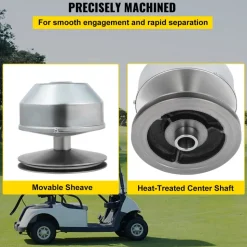 VEVOR G2-G22 Drive Clutch Compatible With Yamaha Golf Cart 1985+ G2 G8 G9 G14 G16 G22 4 Cycle Carts Gas Golf Cart 1985 Up