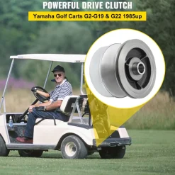 VEVOR G2-G22 Drive Clutch Compatible With Yamaha Golf Cart 1985+ G2 G8 G9 G14 G16 G22 4 Cycle Carts Gas Golf Cart 1985 Up