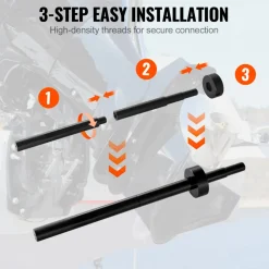 VEVOR Gimbal Bearing Alignment and Install Kit, Heavy Duty Engine Alignment Tools Set Fits for Mercruiser Alpha, Alpha 1, MR, Bravo, OMC, Cobra, and Volvo