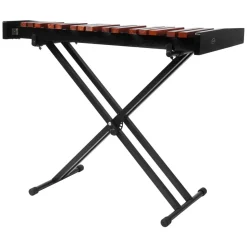 VEVOR Glockenspiel Xylophone, 37 Notes, Wooden Professional Xylophone Percussion Instrument, with Height Adjustable Stand, 4 Mallets, Carrying Bag, Beginner Musical Instrument Kit for Adults and Kids