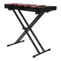 VEVOR Glockenspiel Xylophone, 32 Notes, Wooden Professional Xylophone Percussion Instrument, with Height Adjustable Stand, 4 Mallets, Carrying Bag, Beginner Musical Instrument Kit for Adults and Kids