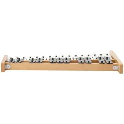 VEVOR Glockenspiel Xylophone, 27 Notes, Professional Xylophone Percussion Instrument, with Metal Keys, Includes 4 Mallets, Carrying Bag, Beginner Musical Instrument for Adults and Kids Music Teaching