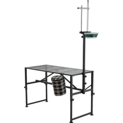 VEVOR Goat Milking Stand, 600 lbs Heavy Duty Goat Stand with Feed Bin, Adjustable Headpiece & Tool Basket, Stanchion for Grooming & Hoof Trimming, Metal Livestock Platform for Sheep, 51