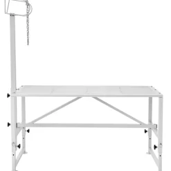 VEVOR Goat & Sheep Stand, 47x23 inch Livestock Stand, Metal Livestock Milking and Shearing Stand 21