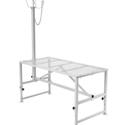 VEVOR Goat & Sheep Stand, 51x23 inch Livestock Stand, Metal Livestock Milking and Shearing Stand 21