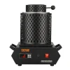 VEVOR Gold Melting Furnace, 1350W, 2102 ℉ Max Temperature, Digital Electric Melting Furnace with 1 kg and 3 kg Ceramic Crucibles, Crucible Tongs, and Gloves, for Gold, Silver, Aluminum, Copper