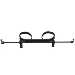 VEVOR Golf Cart Bag Holder, 53.9 x 7.7 x 2.4 Inch, Compatible with Most 2+2 Golf Cart Rear Seat with 1.2-Inch Square Tubes, Adjustable Rear Seat Carts Club Holder with Strap, No Drilling Required