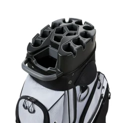 VEVOR Golf Cart Bag, 14 Way Top Divider Organizer, 2-in-1 Golf Club Bag with Full-length Divider, Dual Shoulder Straps, Support Legs, Rain Hood, Storage Pockets, Lightweight Polyester for Men & Women