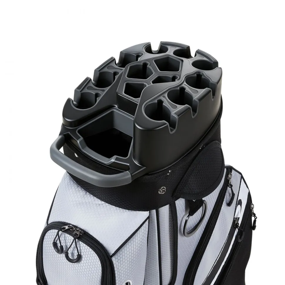 VEVOR Golf Cart Bag, 14 Way Top Divider Organizer, Golf Club Bag with Full-length Divider, Handles, Storage Pockets, Shoulder Strap, Rain Hood, Smooth Zippers, Lightweight Polyester for Men & Women