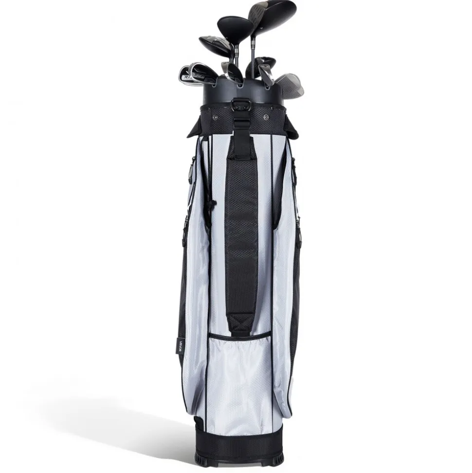 VEVOR Golf Cart Bag, 14 Way Top Divider Organizer, Golf Club Bag with Full-length Divider, Handles, Storage Pockets, Shoulder Strap, Rain Hood, Smooth Zippers, Lightweight Polyester for Men & Women