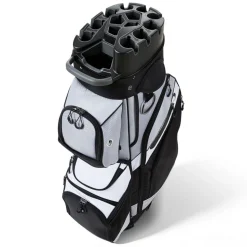 VEVOR Golf Cart Bag, 14 Way Top Divider Organizer, Golf Club Bag with Full-length Divider, Handles, Storage Pockets, Shoulder Strap, Rain Hood, Smooth Zippers, Lightweight Polyester for Men & Women