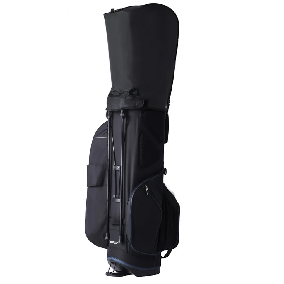 VEVOR Golf Cart Bag with 14 Way Organizer Divider Top, 35” 11 Pockets Premium Cart Bag with Stand, Durable Golf Bags with Handles & Dust Cover & Detachable Dual Strap for Men & Women, Black White