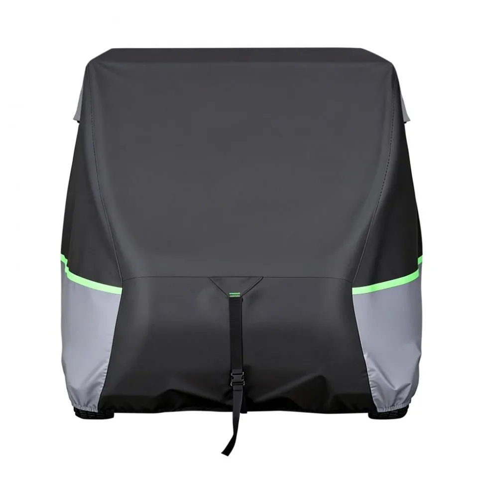 VEVOR Golf Cart Cover, Full Coverage 2+2/4 Passenger Golf Cart, 600D Waterproof Oxford Fabric Club Car Cover Fits Most Carts Club Car, Yamaha, EZGO, Honda, PU Coating & Three Zipper Doors