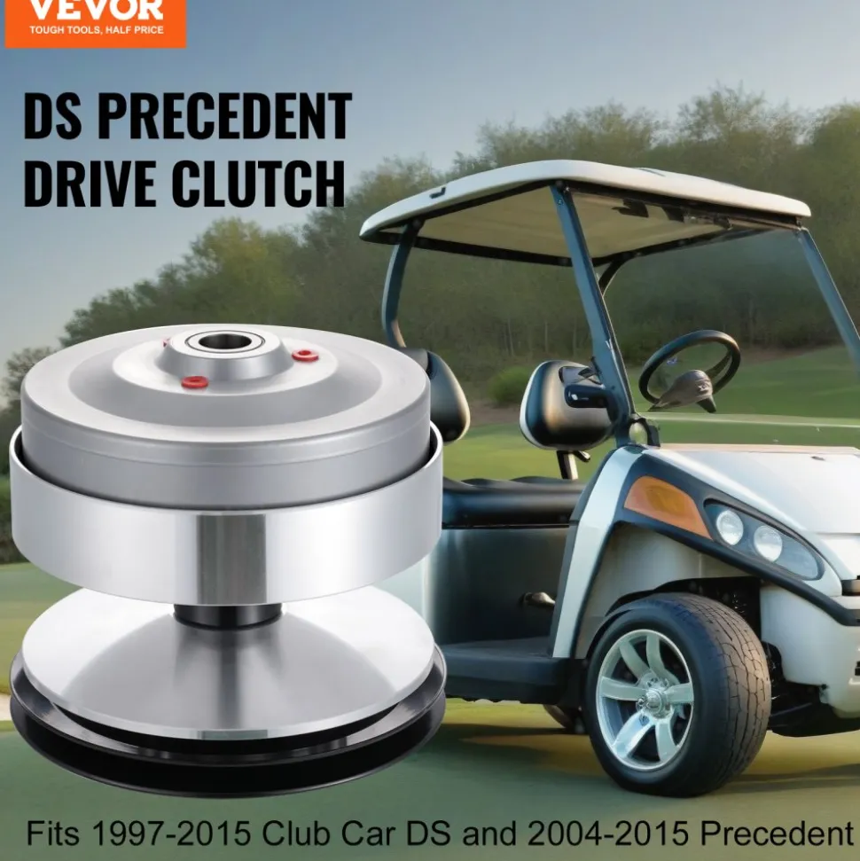 VEVOR Golf Cart Drive Clutch Fits for Club Car DS 1997-2015 and Precedent 2004-2015, Primary Drive Clutch Assembly, Replace# 1018329-02/101833902
