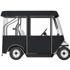 VEVOR Golf Cart Enclosure 86'', 4-Person Golf Cart Cover, 4-Sided Fairway Deluxe, 300D Waterproof Driving Enclosure with Transparent Windows, Fit for 4-Seat EZGO, Club Car, Yamaha Carts