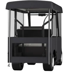 VEVOR Golf Cart Enclosure, Polyester Driving Enclosure, Club Car Covers Universal Fits for 2+2 Passenger Golf Carts, Sunproof and Dustproof Outdoor Cart Cover
