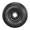 VEVOR Golf Cart Wheels, 8" 18x8.50-8 Black Steel Golf Cart Tires and Wheels Combo (Set of 4) Fit Club Car, EZGO, Yamaha, 4 Ply Rubber 4-Lug Lawn Mower Tires & Rims Assembly, 800 lbs Load, All-Terrain