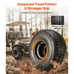 VEVOR Golf Cart Wheels, 8