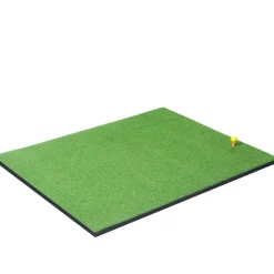 VEVOR Golf Hitting Mat, 5x4ft Artificial Turf Golf Hitting Mat, Golf Hitting Training Aids with 10 Golf Balls, 9 Golf Tees, Golf Practice Hitting Mat for Backyard Driving Indoor Outdoor Training