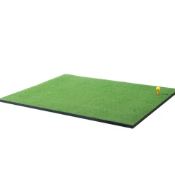 VEVOR Golf Hitting Mat, 5x4ft Artificial Turf Golf Hitting Mat, Golf Hitting Training Aids with 10 Golf Balls, 9 Golf Tees, Golf Practice Hitting Mat for Backyard Driving Indoor Outdoor Training
