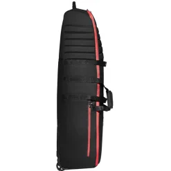 VEVOR Golf Travel Bag, Outdoors Soft-Sided Golf Travel Cover Case, Heavy Duty 1000D Nylon Wear-Resistant, Padded Golf Luggage Case Cover with Wheels, Foldable Golf Club Storage Bag for Airlines