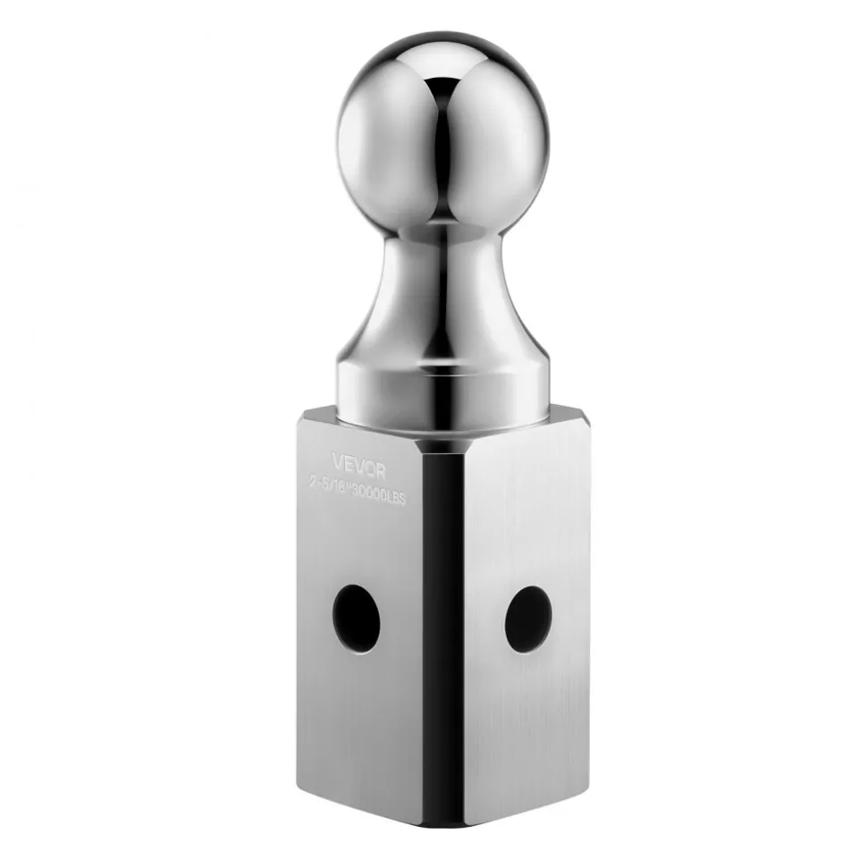 VEVOR Gooseneck Ball Hitch, Compatible with 2-5/16 Inch Hitch Replacement Ball, Gooseneck Trailer Hitch Up to 30,000 lbs Load Capacity, Fit Off-road Rescue, RV Towing & Industrial Equipment Transport