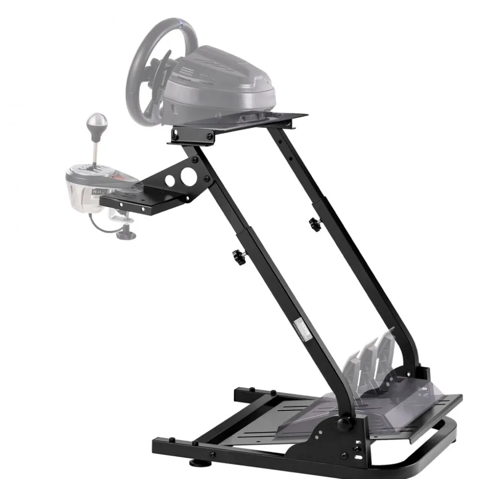 VEVOR G920 Racing Steering Wheel Stand Shifter Mount fit for Logitech G27 G25 G29 Gaming Wheel Stand Wheel Pedals NOT Included Racing Wheel Stand