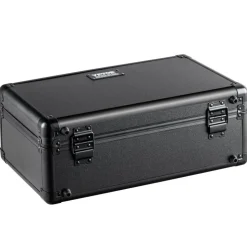 VEVOR Graded Card Storage Box, 4 Slots, Graded Sports Cards Holder Carrying Case with Coded Lock Foam Dividers, for 108 PSA Graded Cards 76 BGS Cards 84 SGC Cards 388 Top Loaders or 999+ Loose Cards