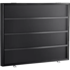 VEVOR 36 Graded Sports Card Display Case, 30.5x24.3x2.1 in, Baseball Card Display Frame with 98% UV Protection Clear View PC Glass, Lockable Wall Cabinet for Football Basketball Hockey Trading Card